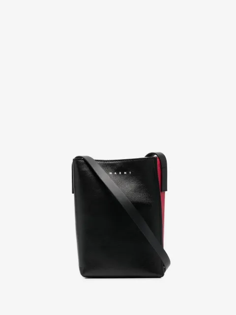 Marni sac porté épaule à logo imprimé 