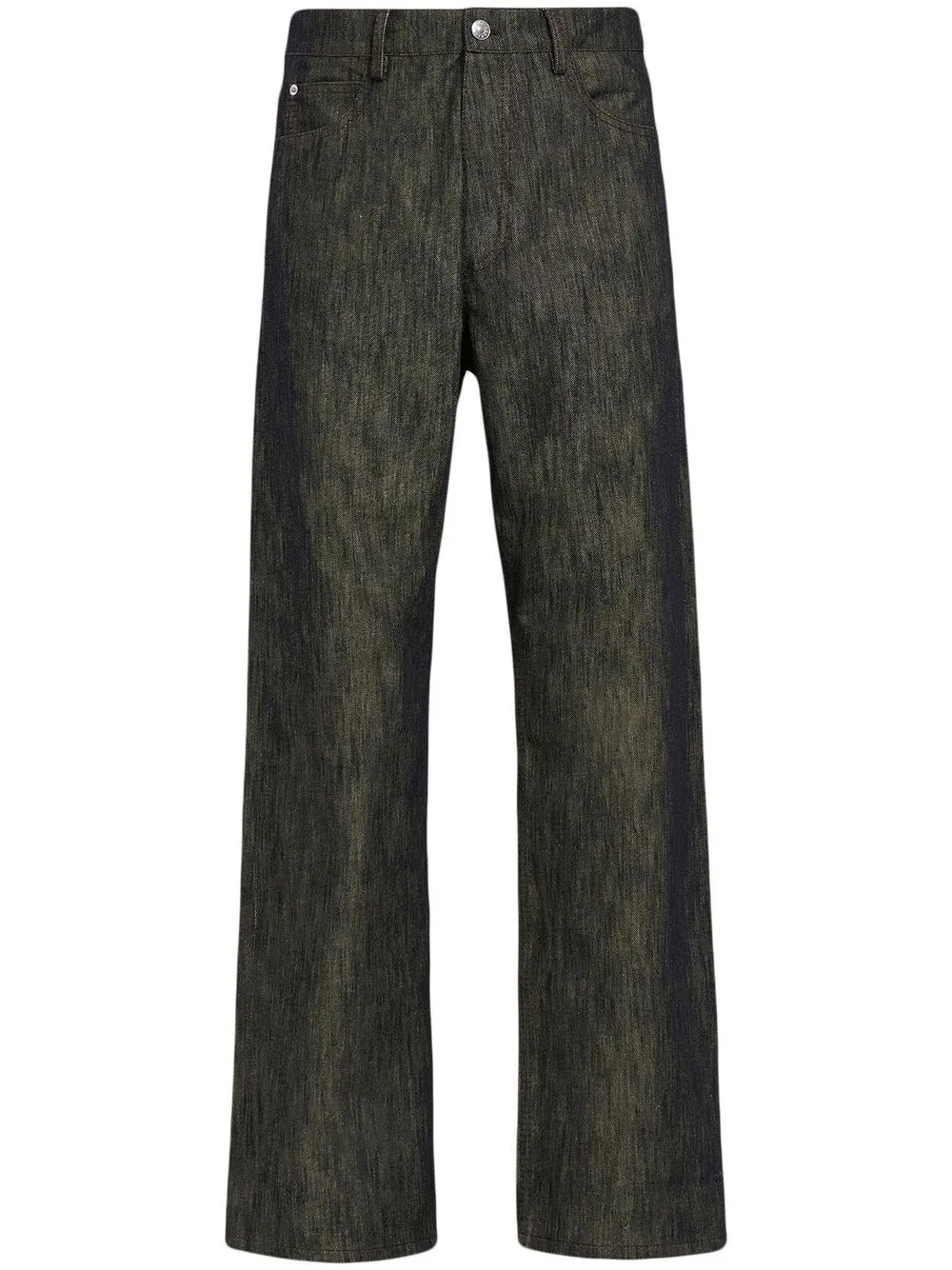 

Marni straight-leg cropped jeans - Grey