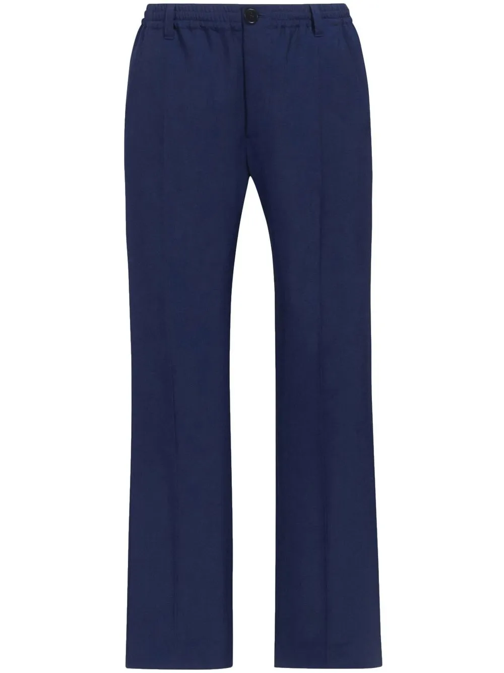 

Marni cropped straight-leg trousers - Blue