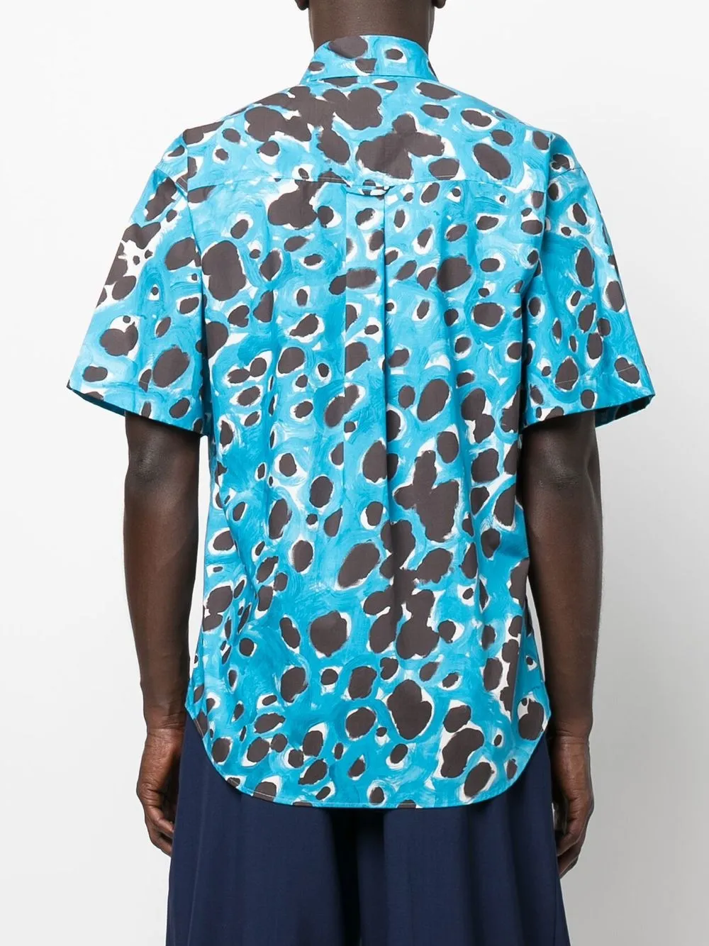 Affordable Marni spot-print short-sleeve shirt Men