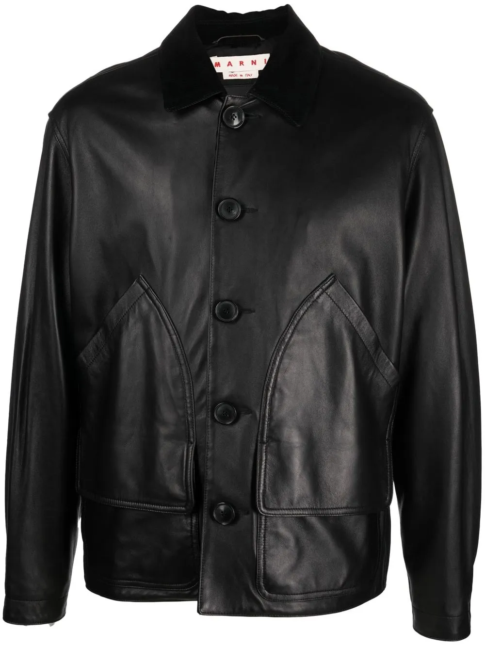 Marni Jumy Leather Jacket - Farfetch