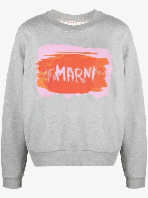 Marni sweat à logo imprimé