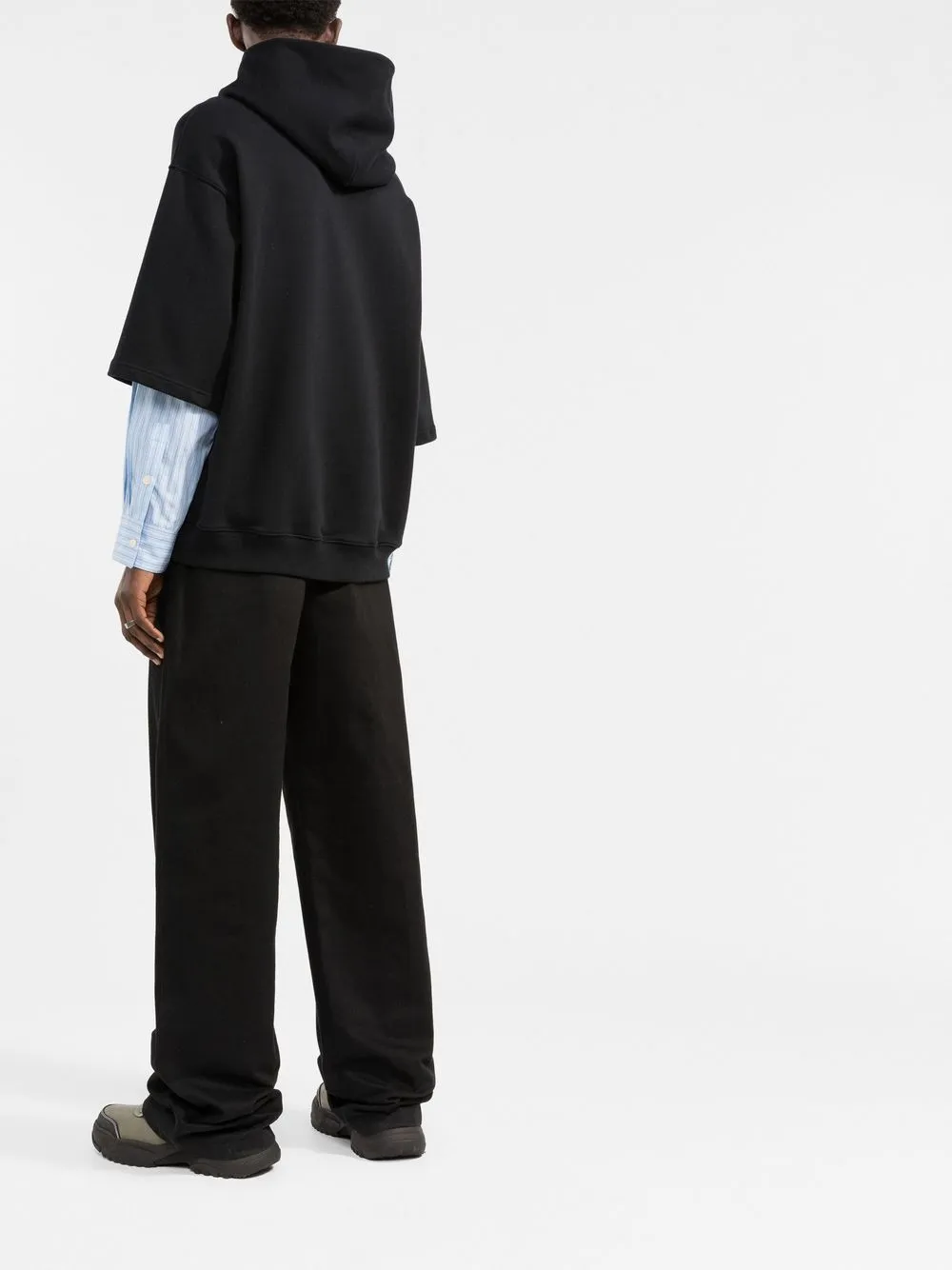 Marni two-tone Layered Hoodie - Farfetch