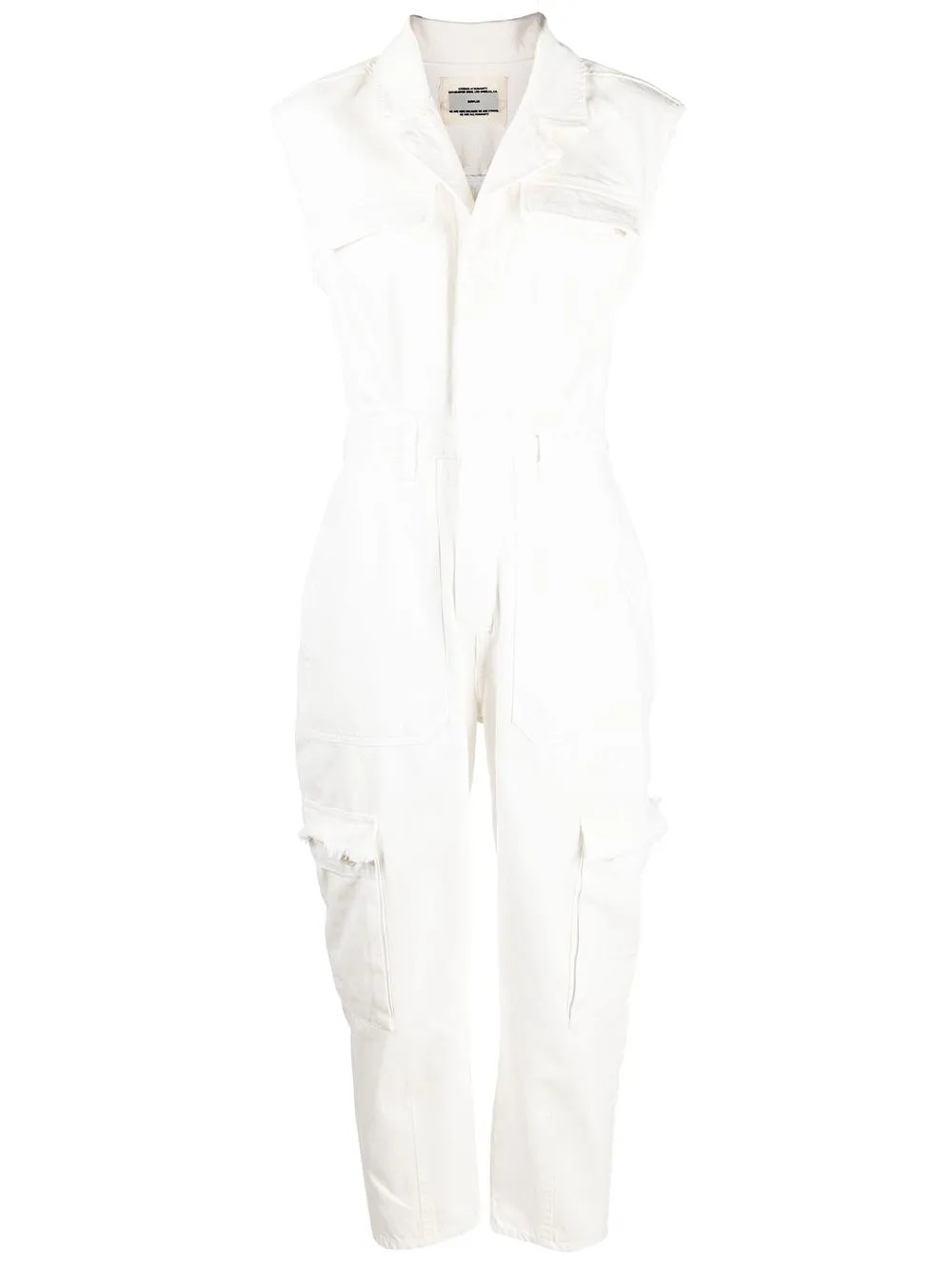 

Citizens of Humanity jumsuit sin mangas - Blanco