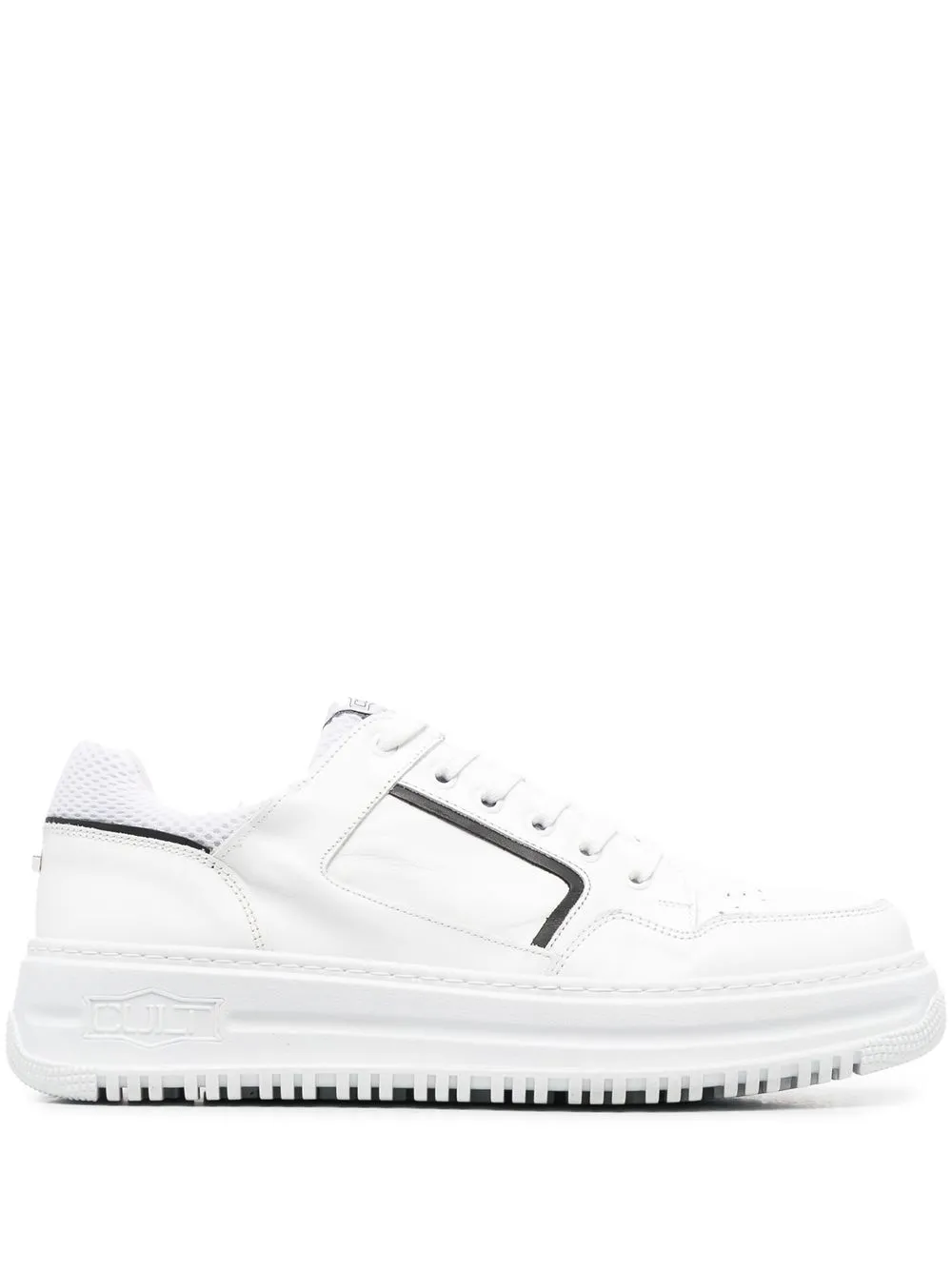 

Cult lace-up low-top sneakers - White