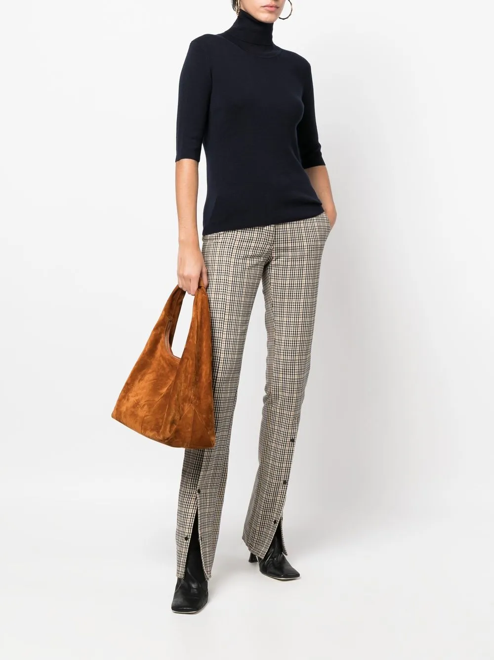 Filippa K Gebreide top - Blauw