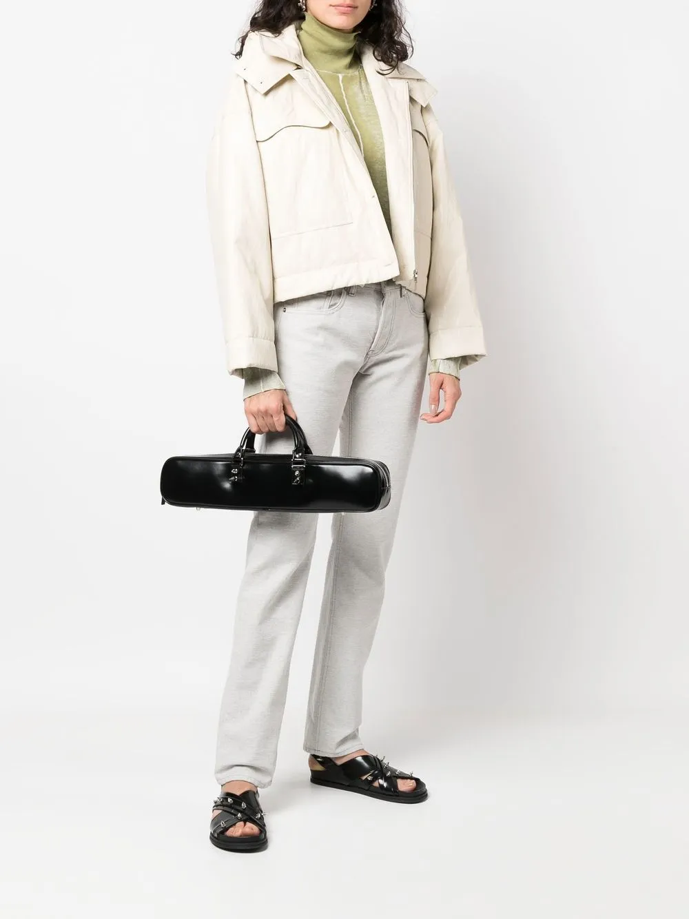 Vaquera Fluteshaped Tote Bag Farfetch