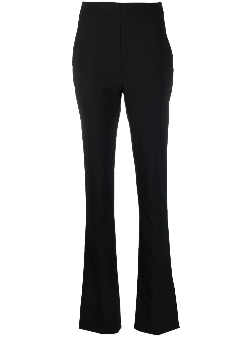 

Genny flared high-waist trousers - Black