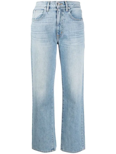 SLVRLAKE high-rise straight-leg jeans