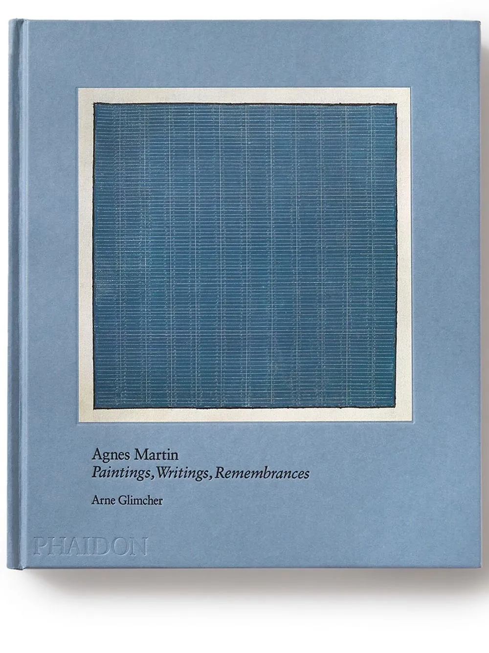 

Phaidon Press libro pasta dura Agnes Martin - Azul