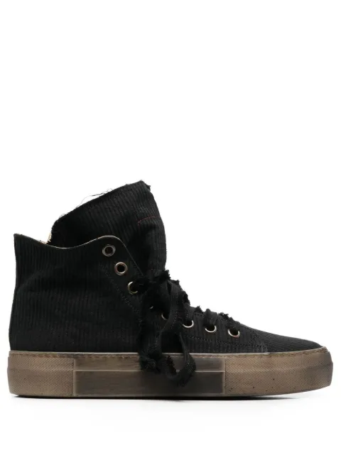 Uma Wang platform-sole high-top sneakers