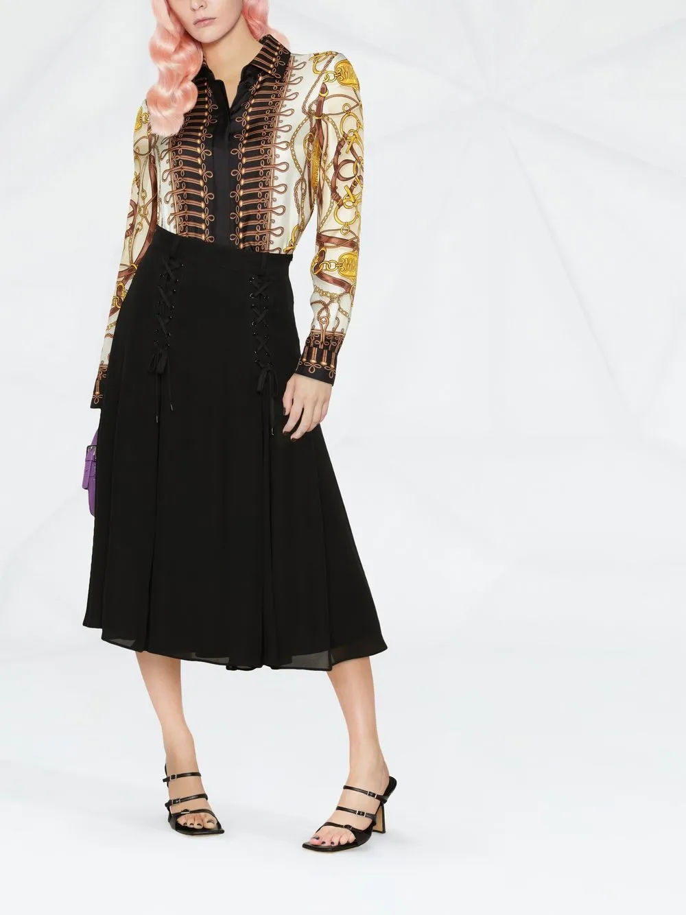 Moschino Button-up blouse - Zwart