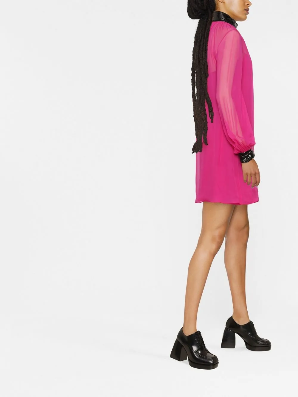 Moschino Minikleid mit Stehkragen | Kleider | Image 3