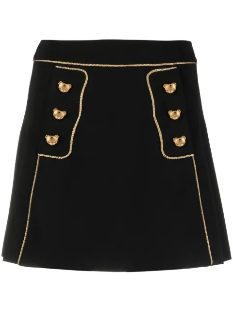 Moschino rope-detail A-line skirt