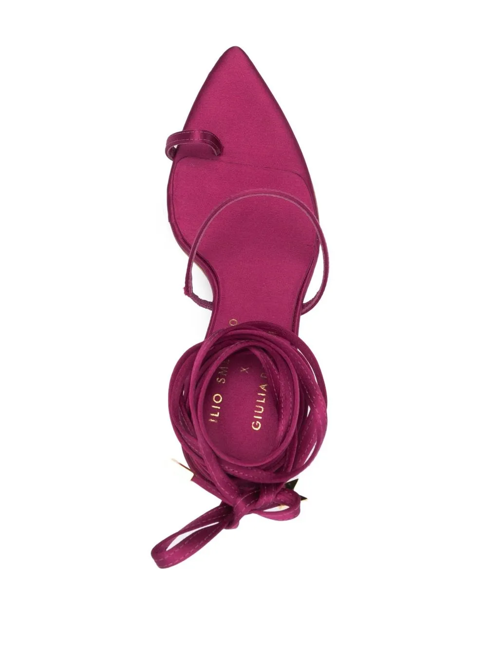 ILIO SMERALDO LELLIS LEATHER SANDALS