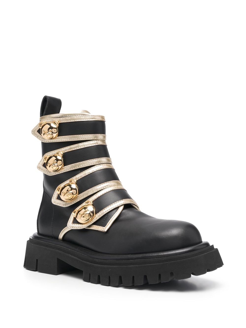 Moschino side-buckle Ankle Boots - Farfetch