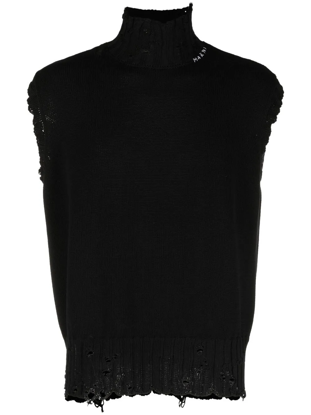 Black turtleneck shop no sleeves