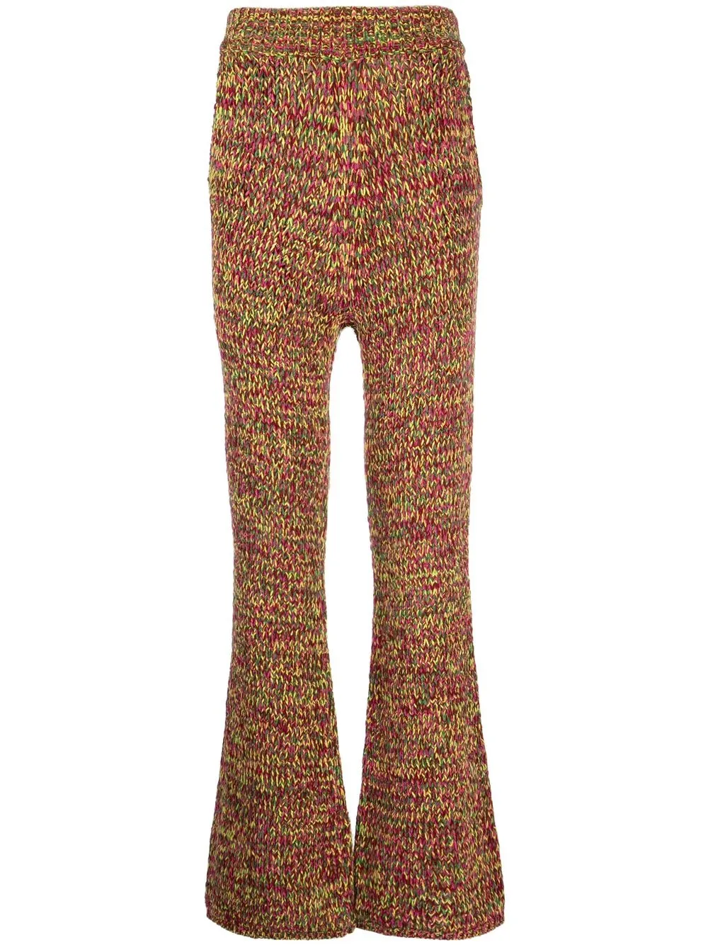 

Marni flared chenille pants