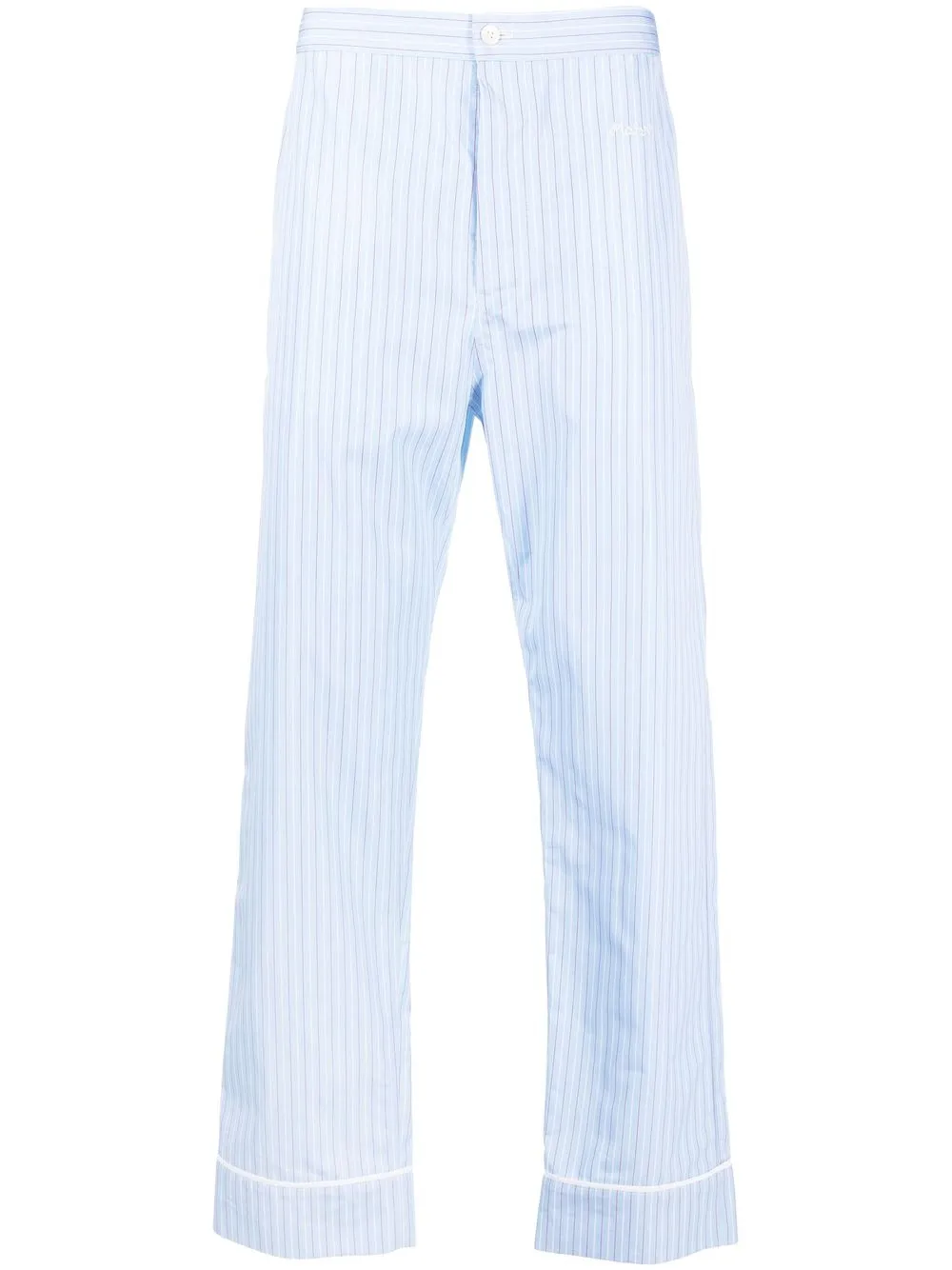 

Marni pantalones a rayas - Azul