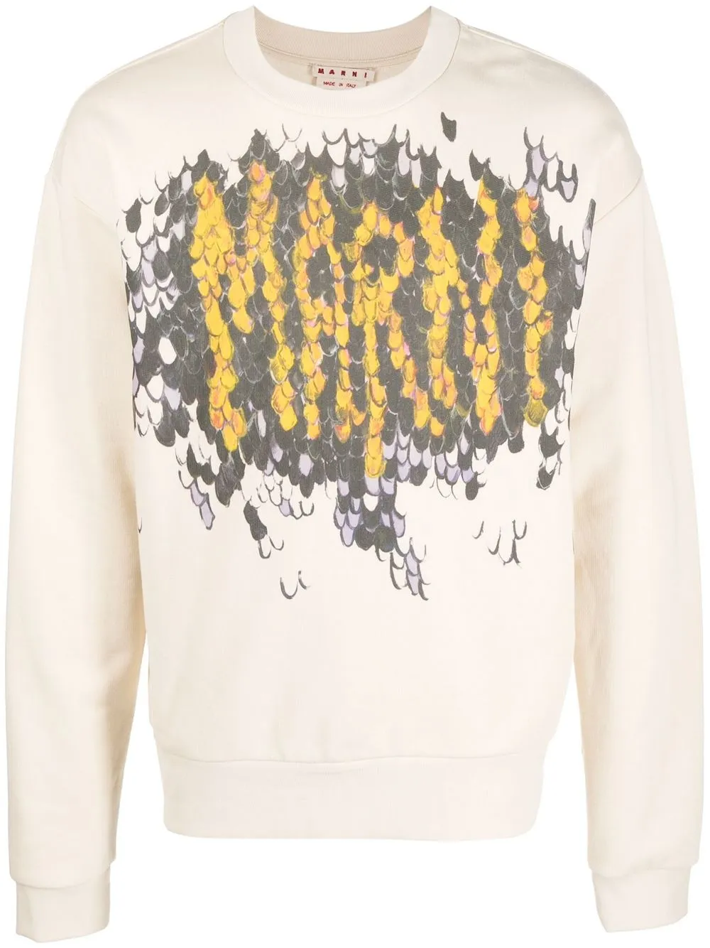 

Marni sudadera con logo estampado - Neutro