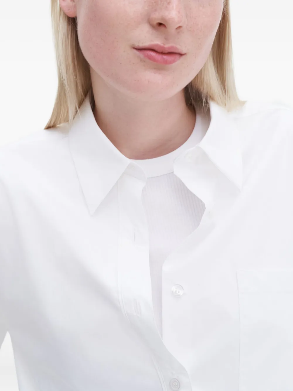 Filippa K Tuxedo Shirt In White