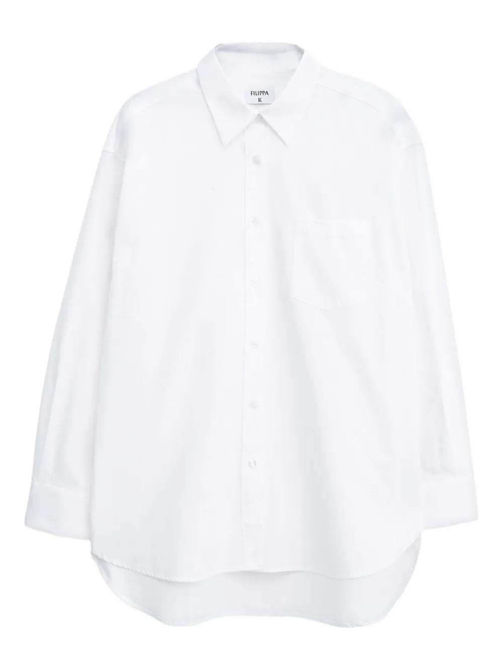 Filippa K Tuxedo Shirt In White