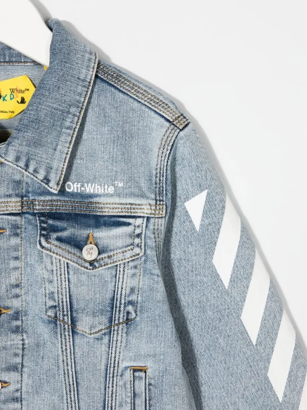 Off white outlet denim jacket temperature