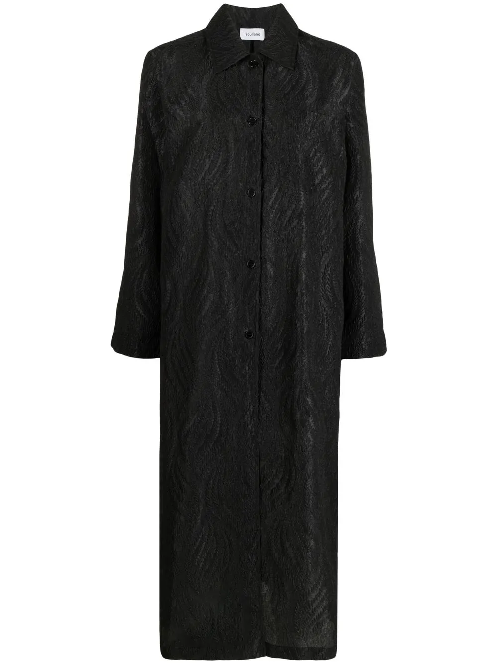 

Soulland Nicole shirt dress - Black