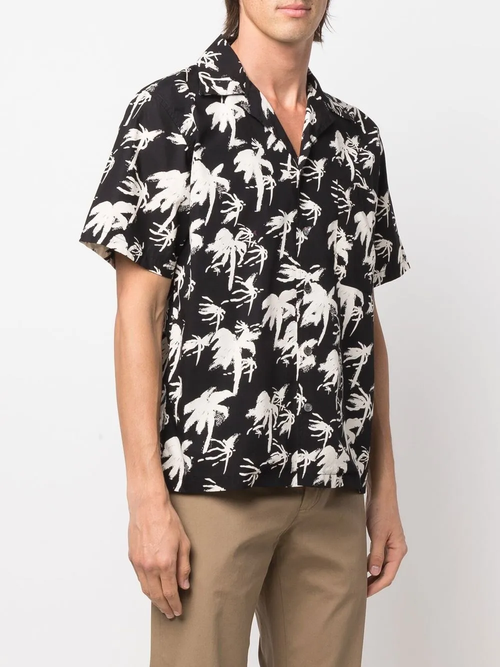 Department 5 Overhemd met print Zwart