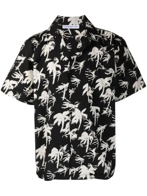 Department 5 floral button-down shirt