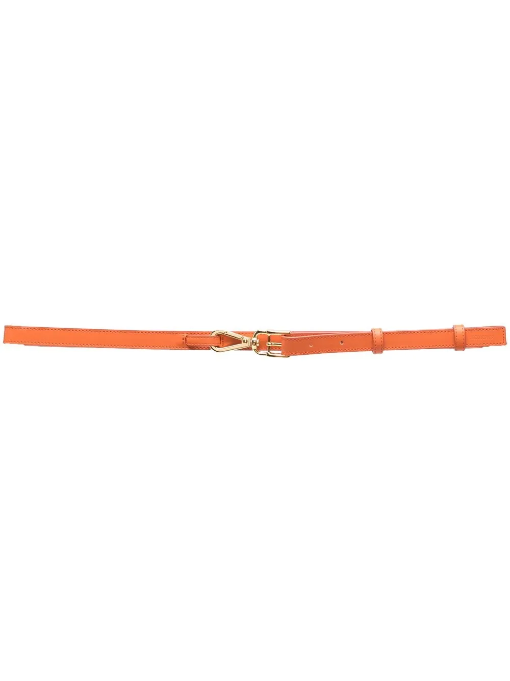 

Jacquemus lobster-buckle fastening belt - Orange