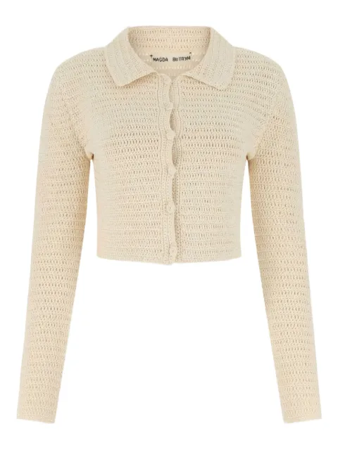 Magda Butrym camisa de crochet