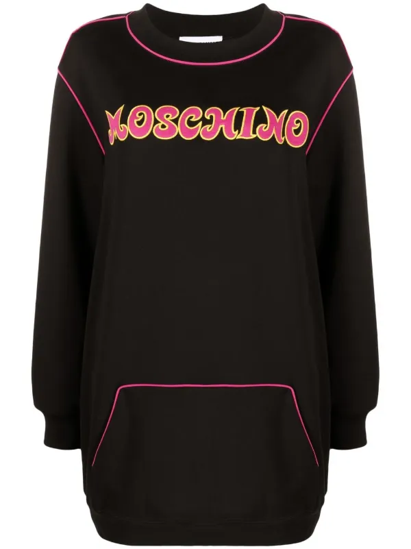 moschino barbie sweater dress
