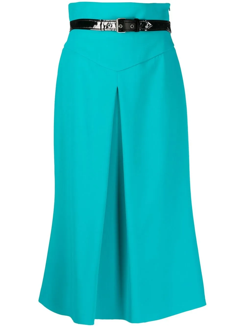 Image 1 of Moschino high-waisted belted skirt