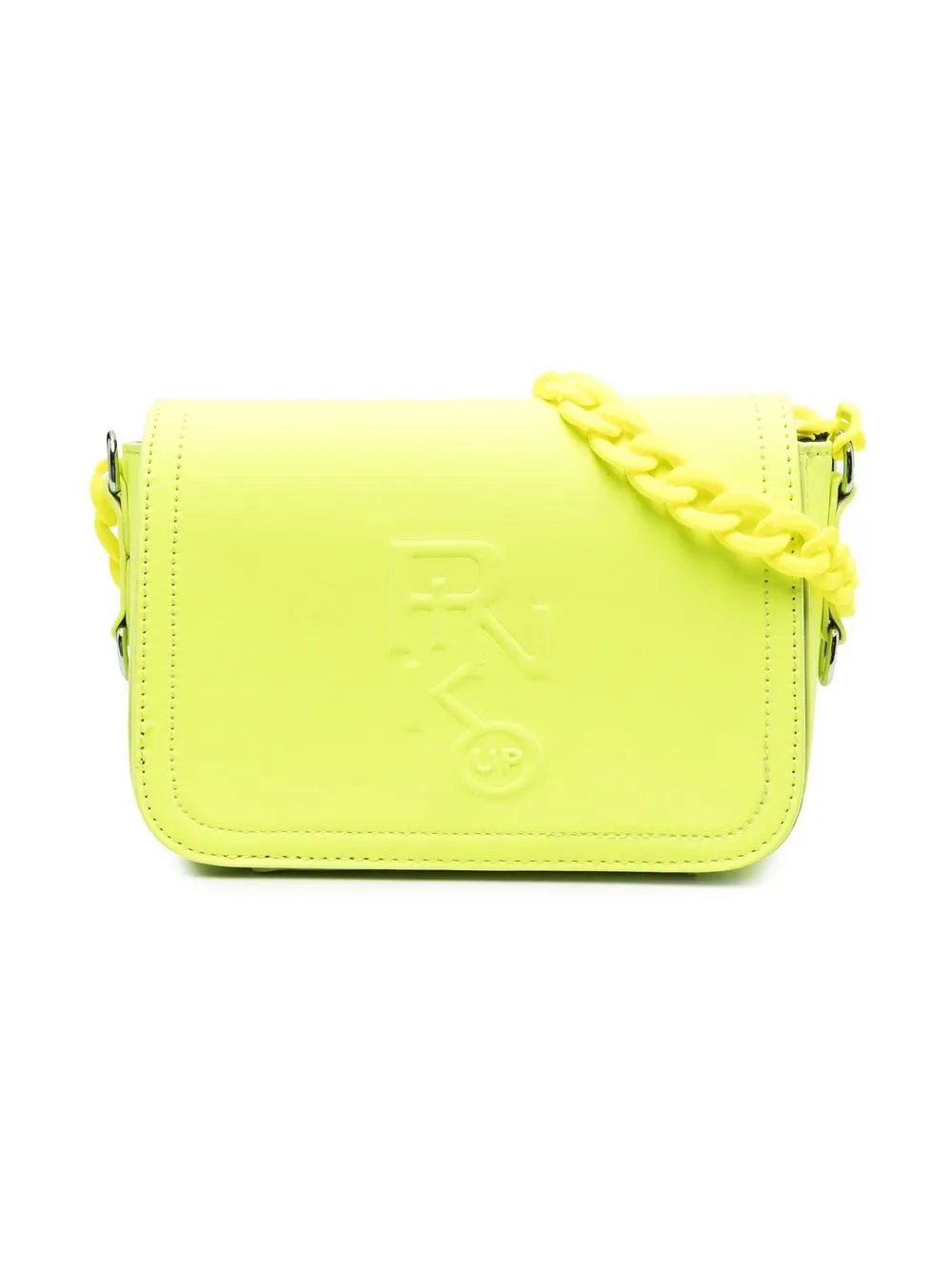 

Pinko Kids bolsa con logo en relieve - Amarillo