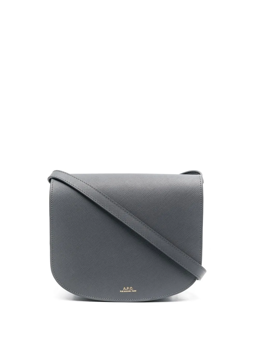 

A.P.C. bolsa Dina Saffiano - Gris