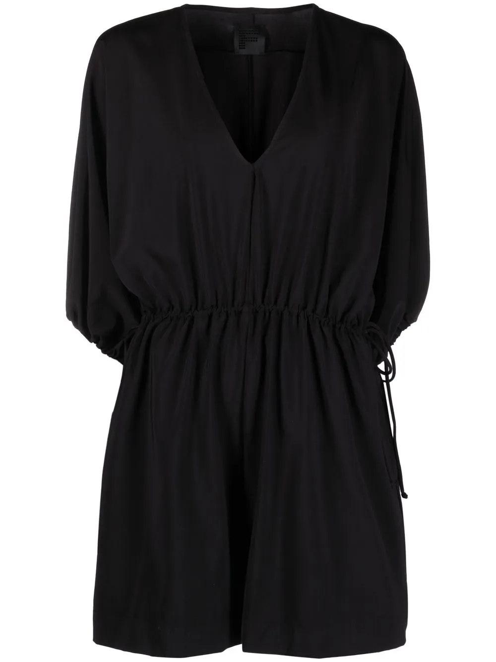 

Fisico jumpsuit largo con cordones - Negro