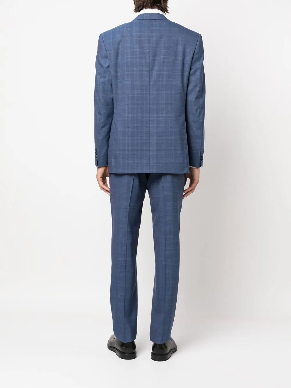 Canali Pak met enkele rij knopen Blauw