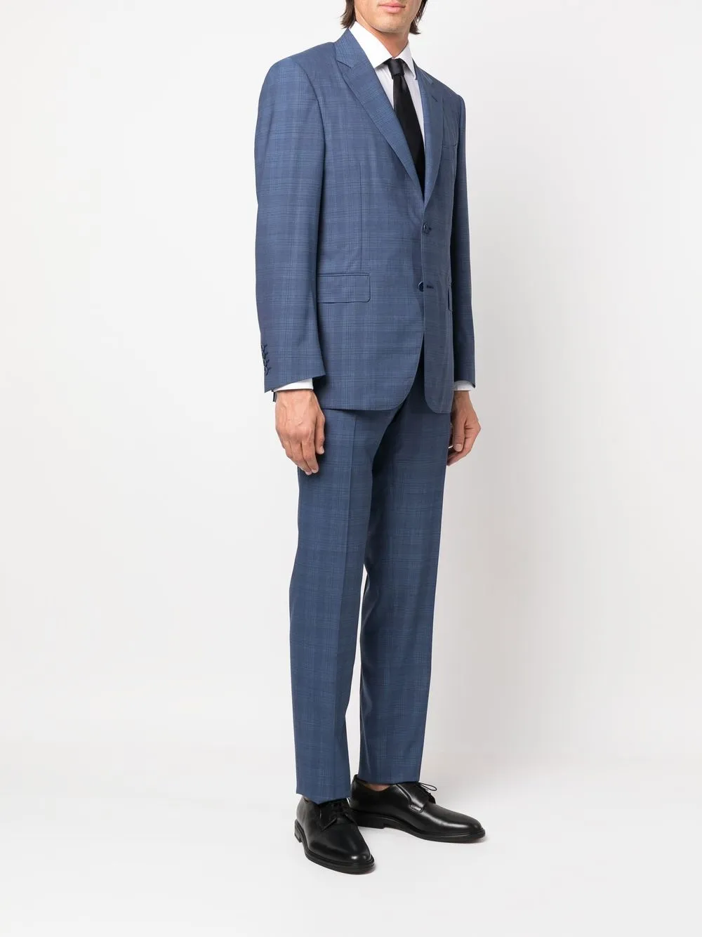 Canali Pak met enkele rij knopen Blauw