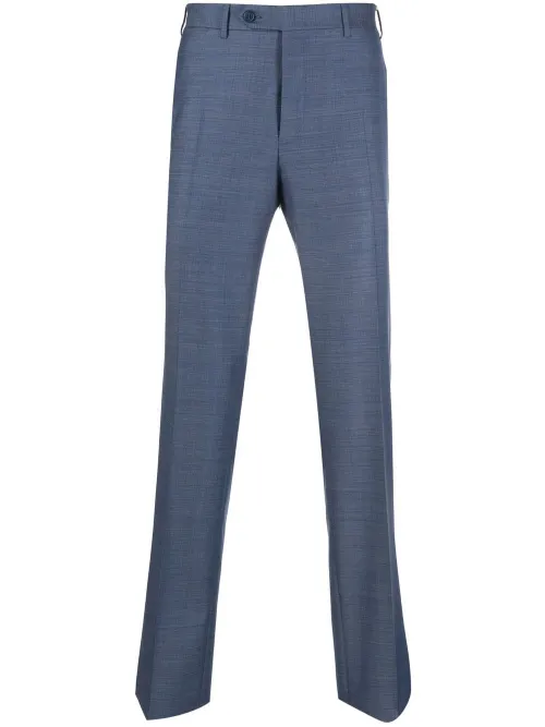 Pantalon droit à taille mi-haute - Canali - Modalova