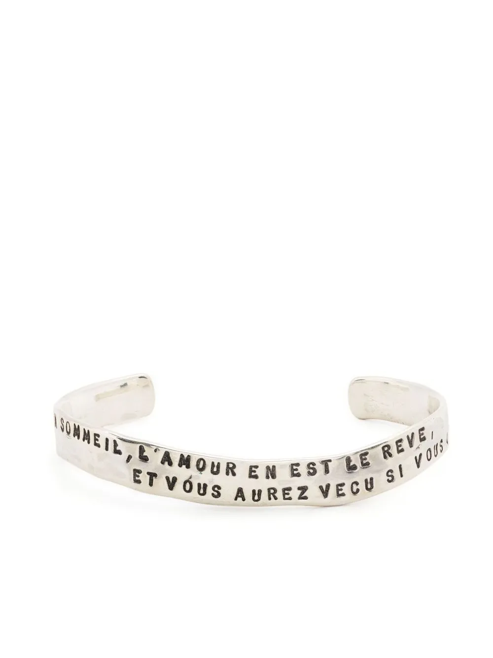 Thoraval Bracciale rigido in argento sterling inciso | argento | Image 1
