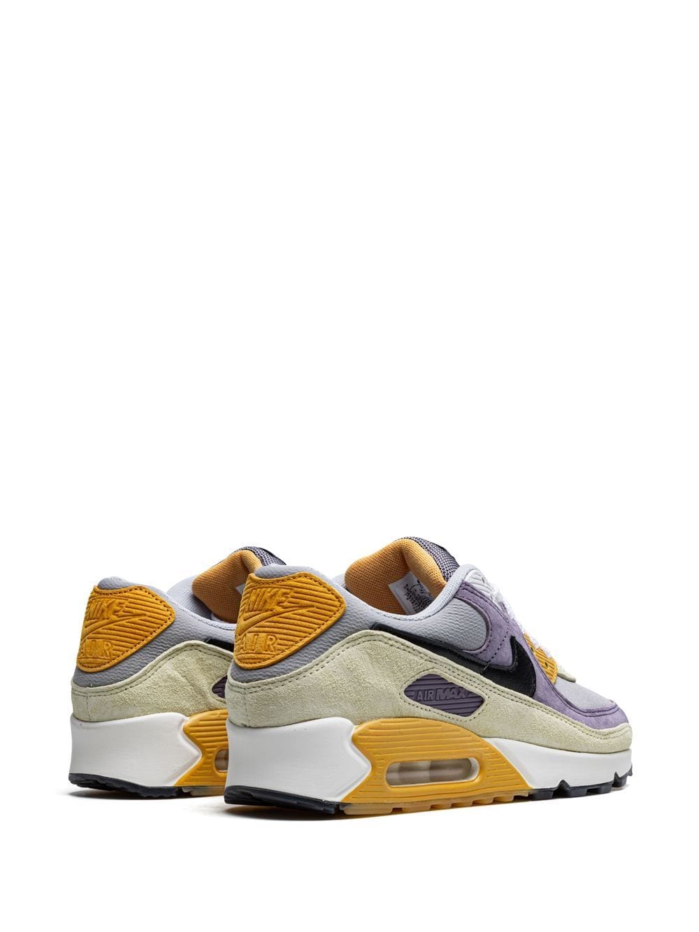 Shop Nike Air Max 90 Nrg "lemon Drop" Sneakers In Grey