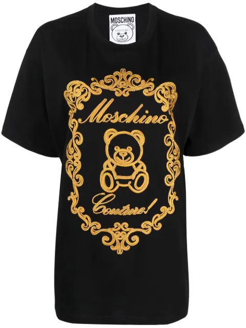 logo-print cotton T-shirt
