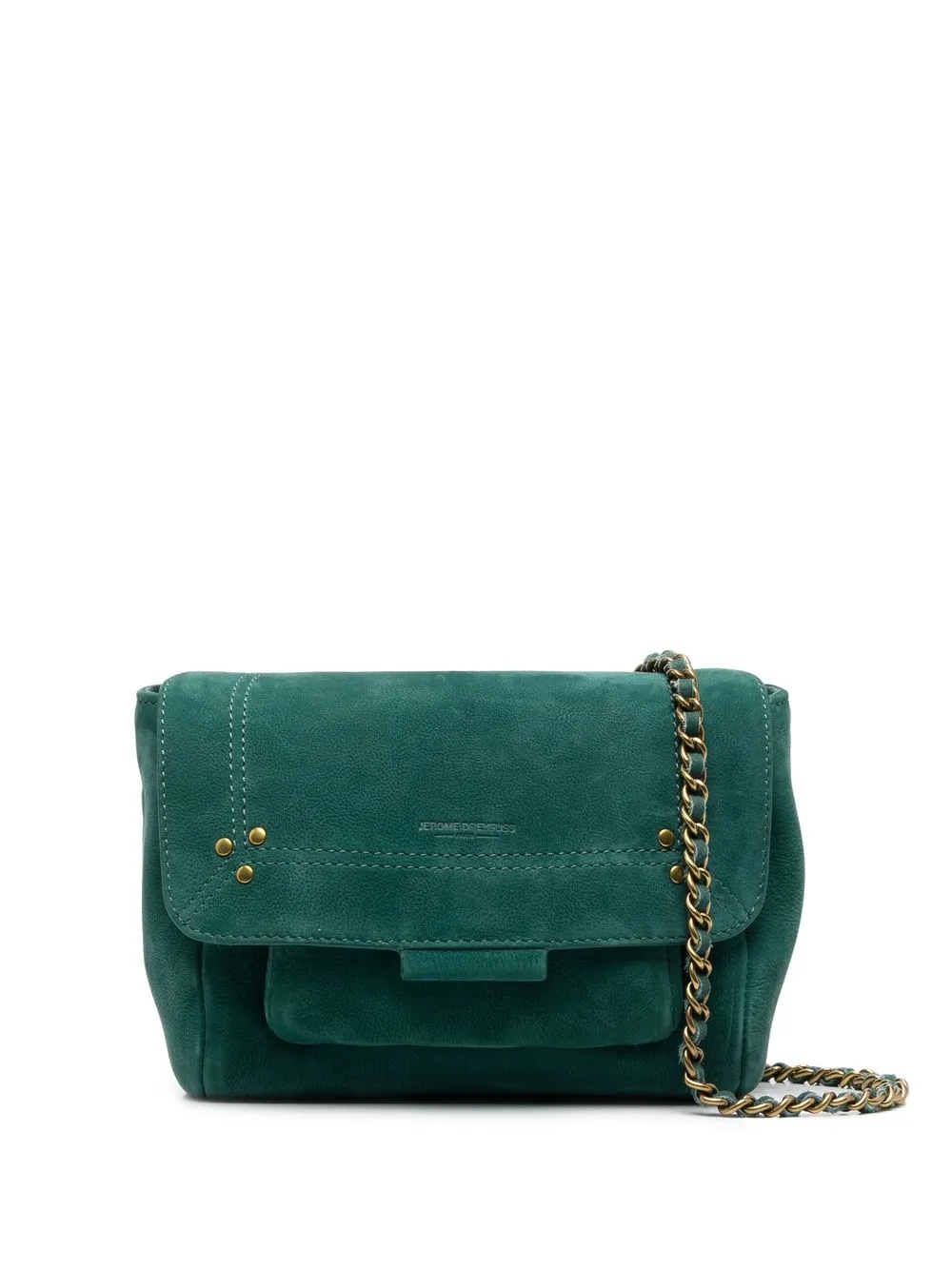 

Jérôme Dreyfuss bolsa crossbody Lulu mediana - Verde