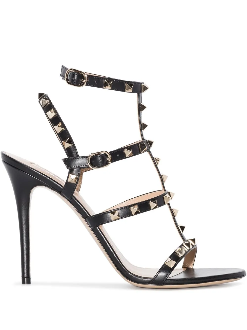 

Valentino Garavani Rockstud 105mm sandals - Black