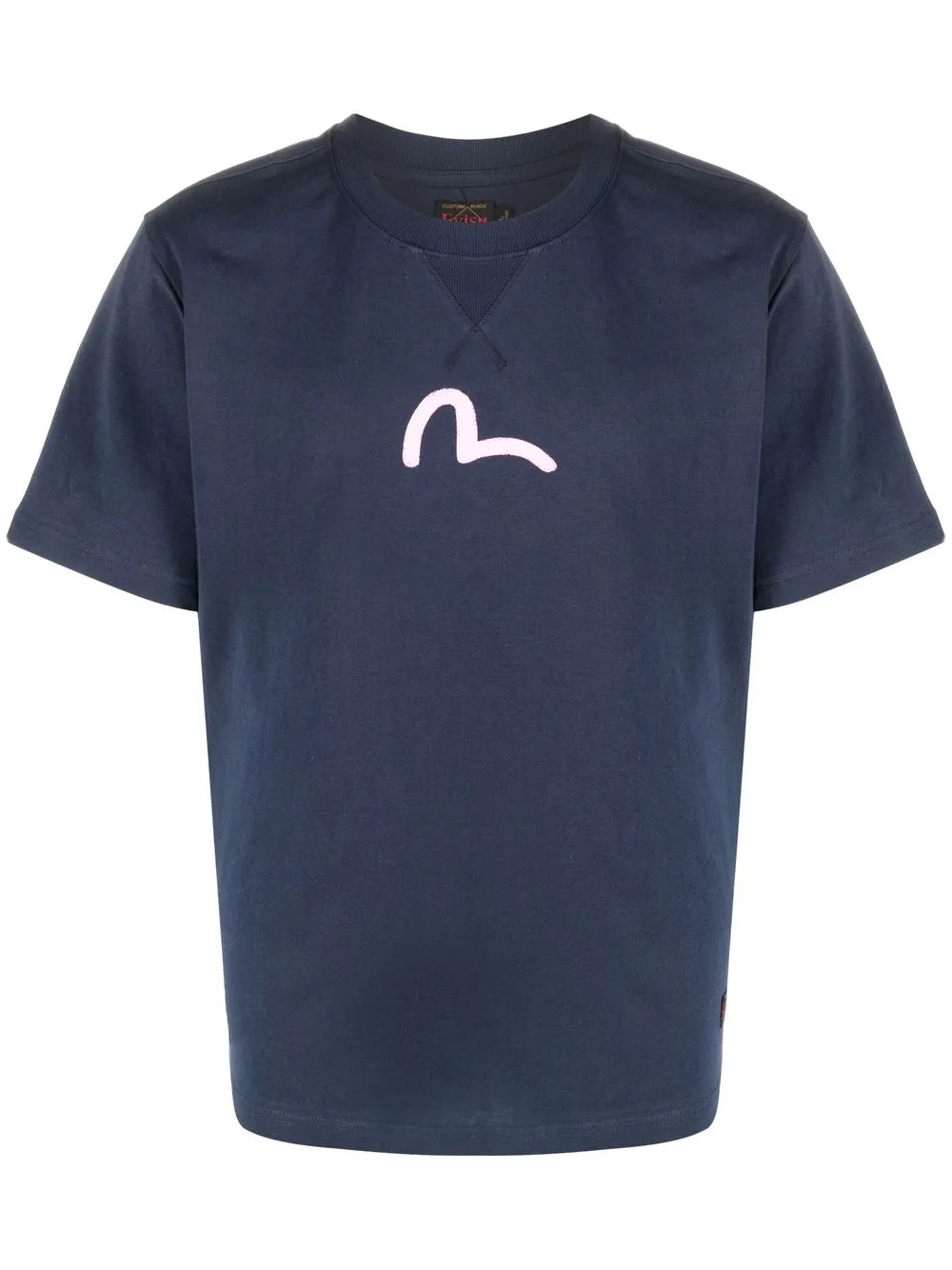 

EVISU graphic-print crew-neck T-shirt - Blue