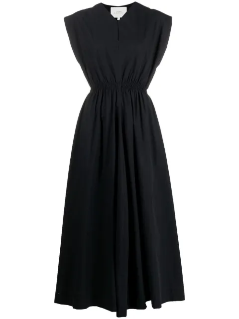 Studio Nicholson short-sleeve cotton midi dress