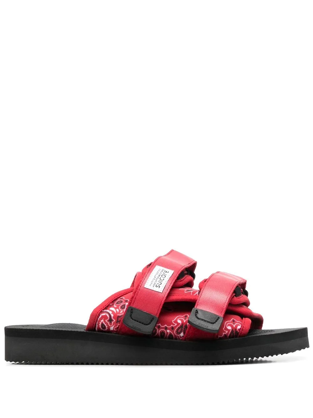 

Suicoke MOTO-Cab logo patch slides - Red