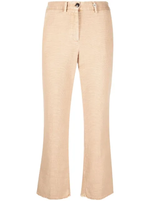 Myths - cropped bootcut trousers