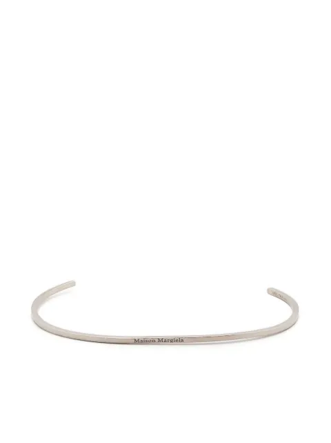 Maison Margiela silver cuff bracelet